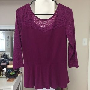 Peplum Top